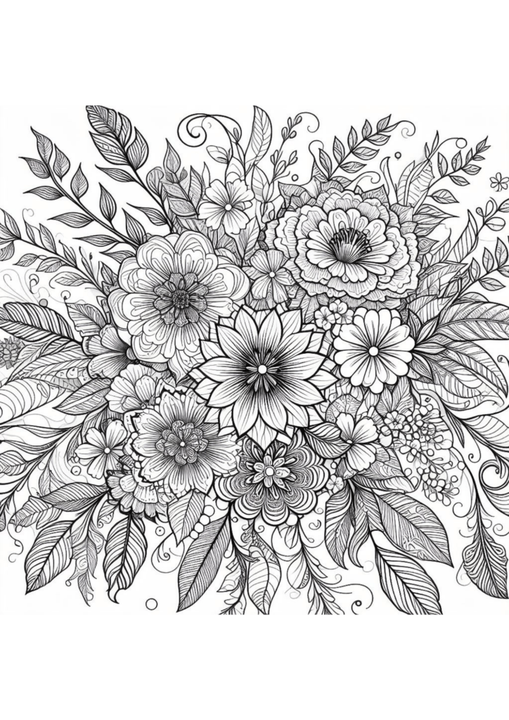Therapy Coloring Pages for adults